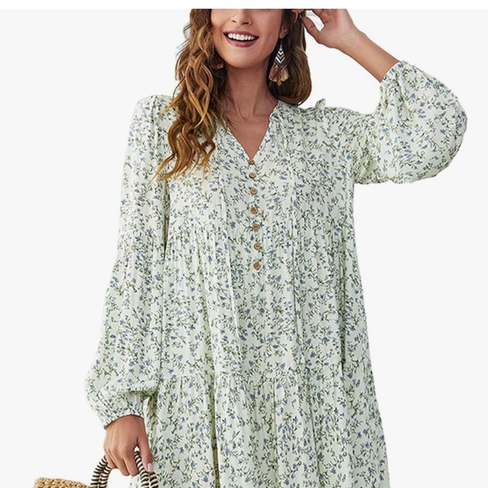 Floral dress size XL
